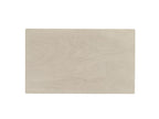 59" Antiqued White Wood Dining Table