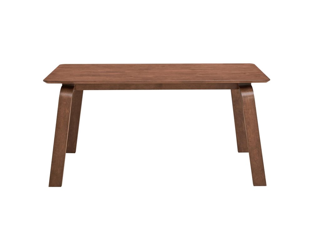 63" Walnut Solid Wood Dining Table