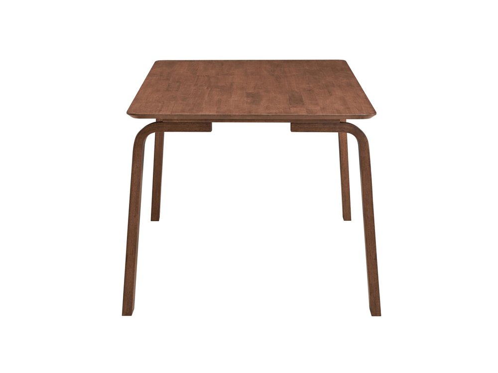 63" Walnut Solid Wood Dining Table