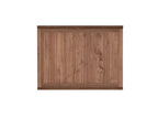 47" Walnut Wood Self-Storing Leaf Extendable Dining Table