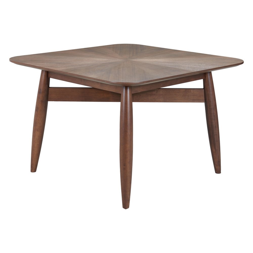 78" Espresso Solid Wood Dining Table