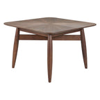 78" Espresso Solid Wood Dining Table
