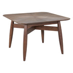78" Espresso Solid Wood Dining Table