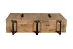 84" Beige Solid Wood Carved Geometric Sideboard with Four Doors