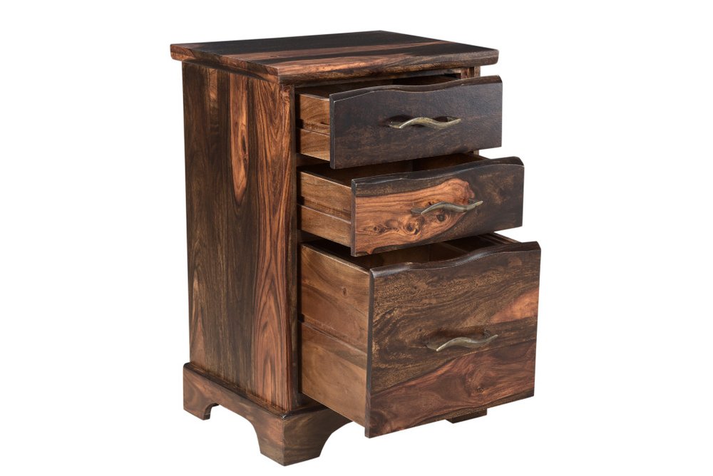 68" Dark Brown Solid Wood Pedestal Executive Desk 2With And Seven Drawers