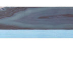 36" Blue And Natural Wood Agate Pattern Wall Mount Accent Shelf