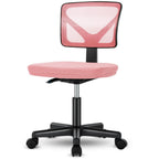 Black And Blue And Black Swivel Rolling Office Chair