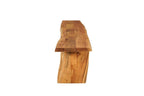 105" Natural Solid Wood Live Edge Dining Bench