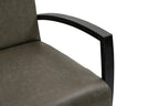 Set of Three Brown Solid Wood Round Solid Furniture Set