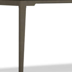 60" Black Solid Wood Writing Desk With Two Drawers