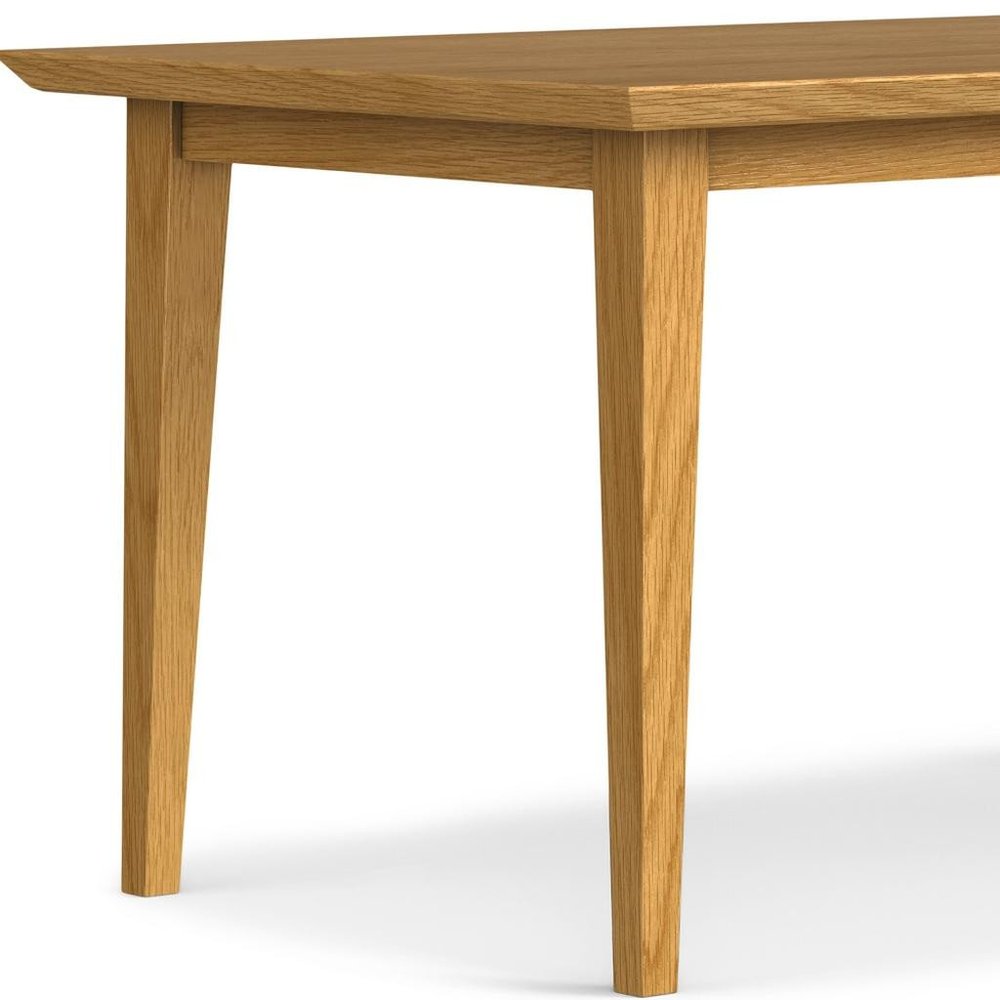 60" Oak Wood Dining Table