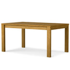 60" Oak Wood Butterfly Leaf Extendable Dining Table