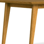 66" Walnut Wood Dining Table