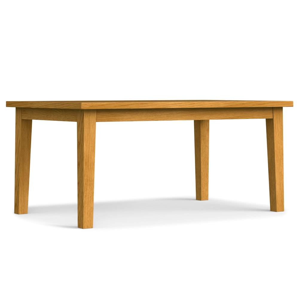 66" Oak Wood Dining Table