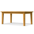 66" Oak Wood Dining Table