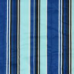 Light Blue And Dark Blue Striped Double Hammock