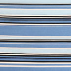 Light Blue And Dark Blue Striped Double Hammock