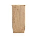 52" Natural Solid Wood Solid Console Table