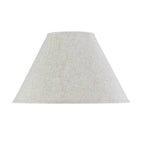 Light Brown Linen Plain Empire Lamp Shade