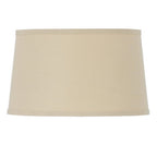 Tan Linen Drum Lamp Shade