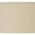 Tan Linen Drum Lamp Shade