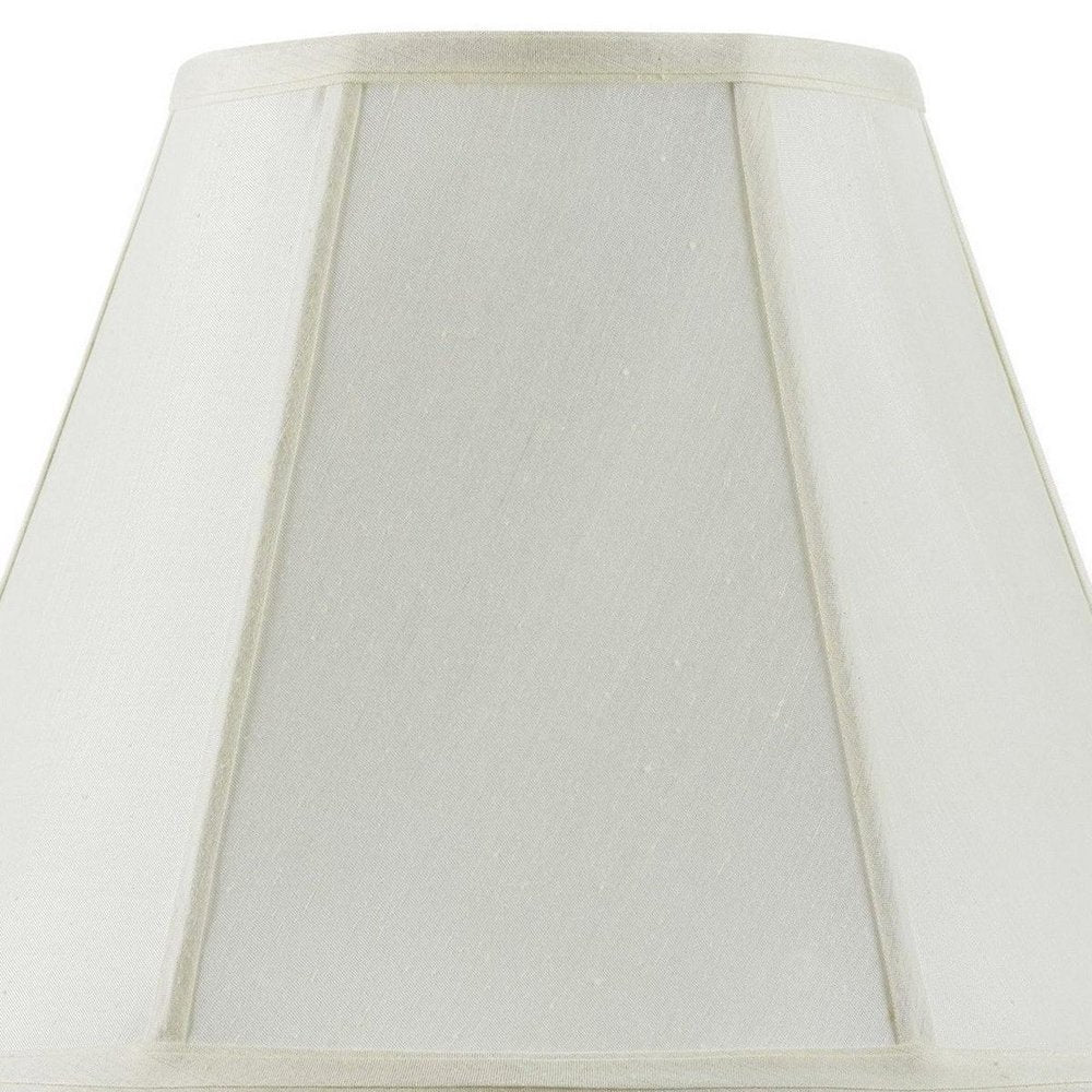Eggshell Linen Piped Empire Lamp Shade