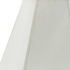 Eggshell Linen Piped Empire Lamp Shade