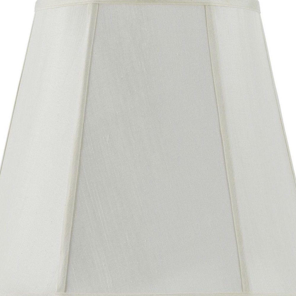 Eggshell Linen Piped Empire Lamp Shade