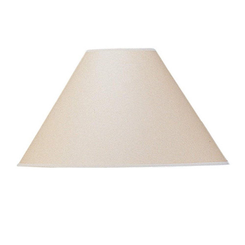 Light Brown Kraft Paper Plain Empire Lamp Shade