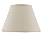 Light Brown Burlap Plain Drum Lamp Shade