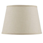 Light Brown Burlap Plain Drum Lamp Shade
