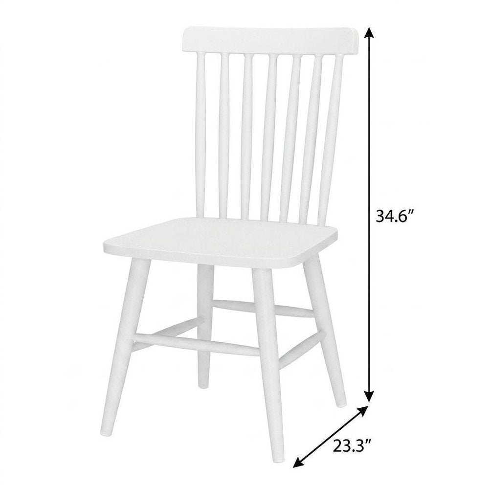 Set of Two Black Aluminum Slat Back Dining Side Chairs