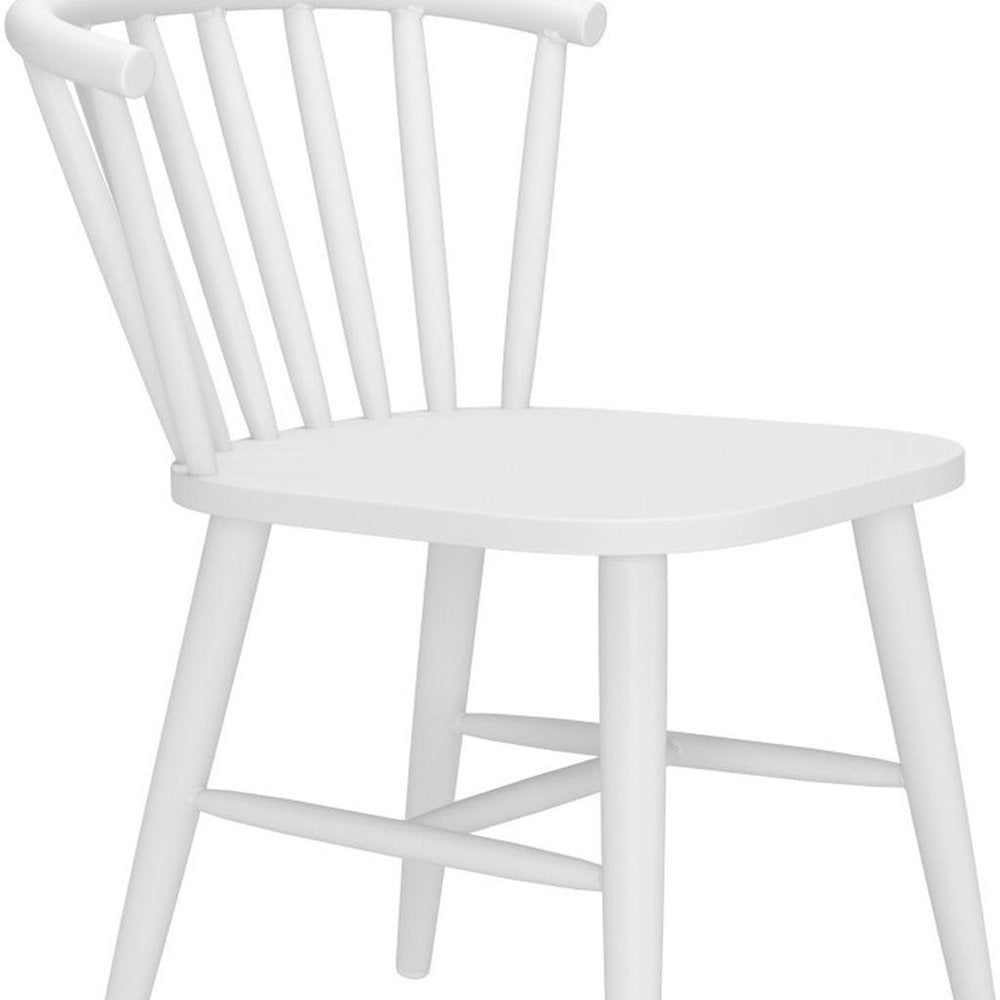 Black Aluminum Windsor Back Dining Side Chair
