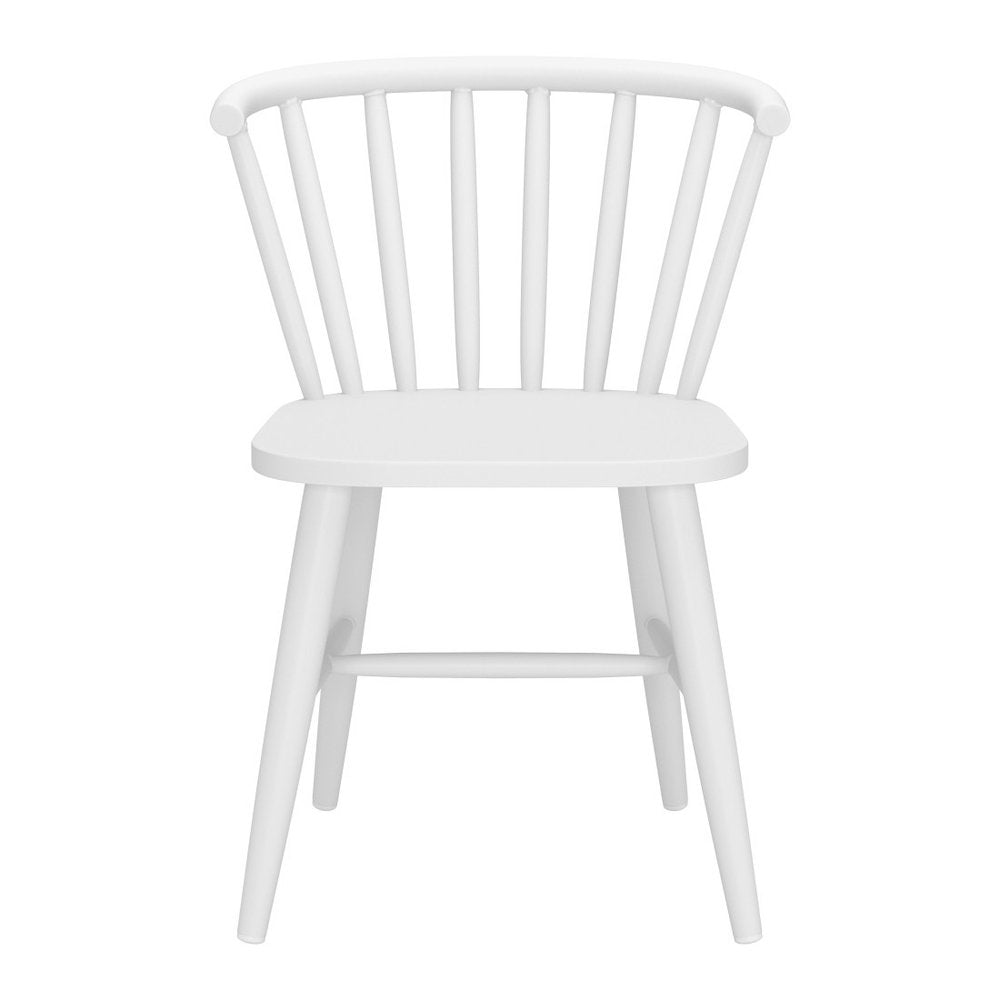 Black Aluminum Windsor Back Dining Side Chair