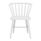 Black Aluminum Windsor Back Dining Side Chair