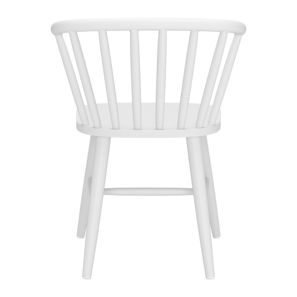 Black Aluminum Windsor Back Dining Side Chair