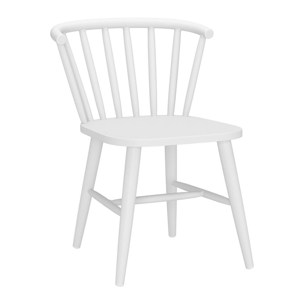 Black Aluminum Windsor Back Dining Side Chair