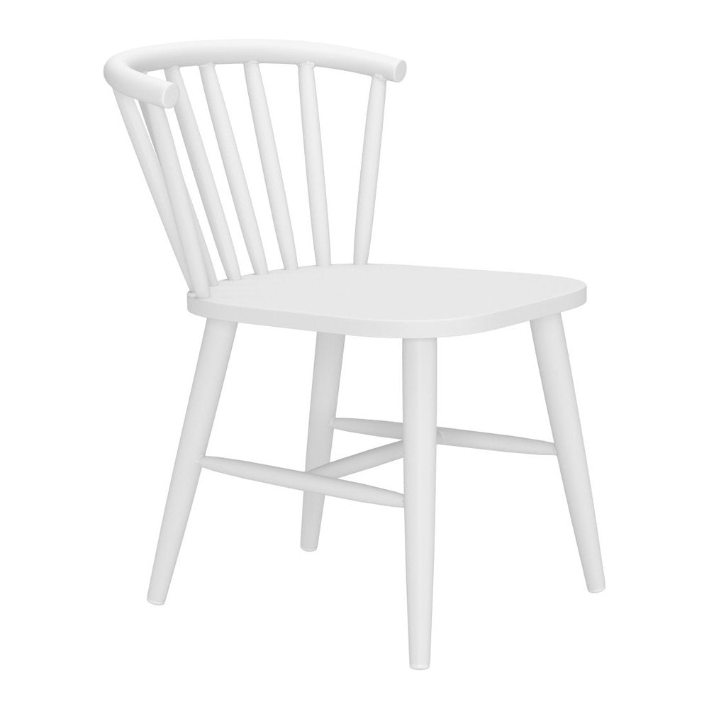 Black Aluminum Windsor Back Dining Side Chair