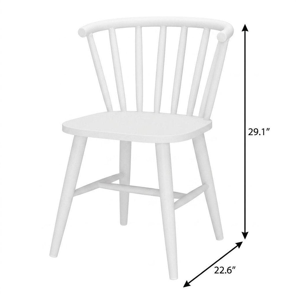 Black Aluminum Windsor Back Dining Side Chair