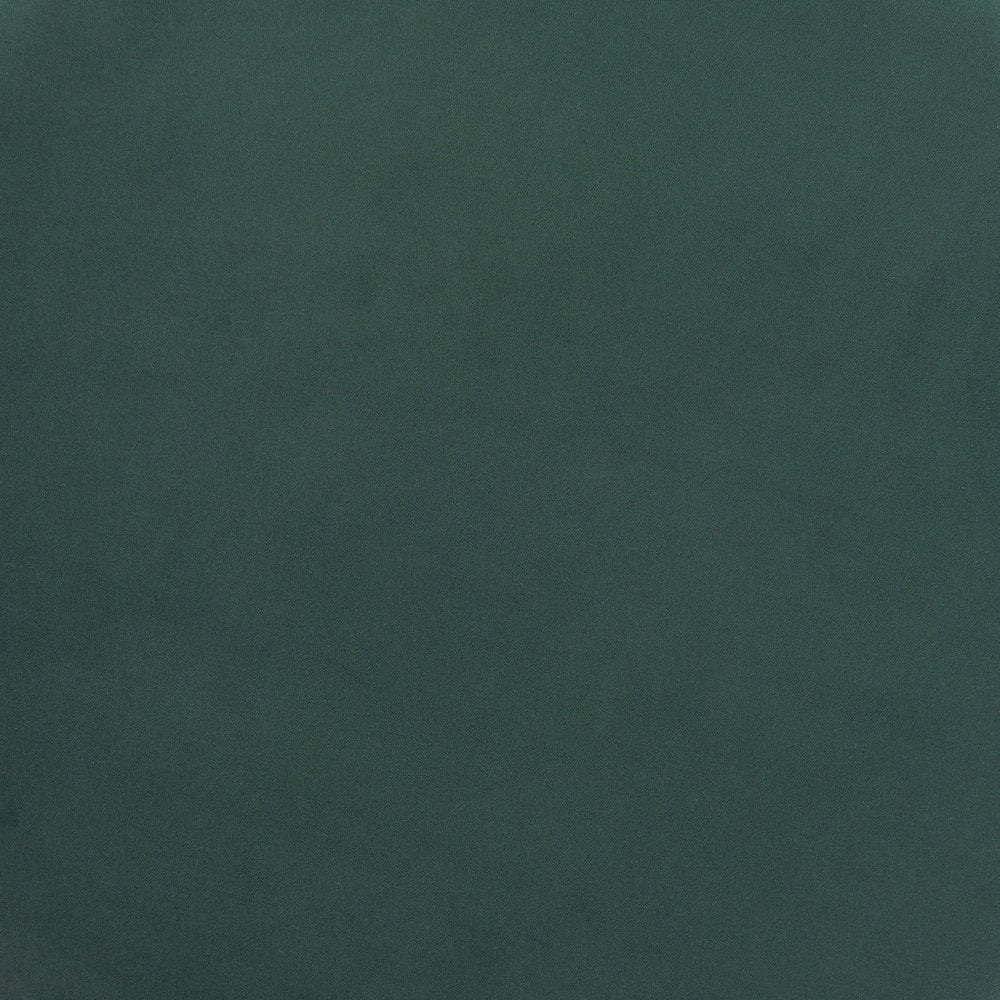 20" Green And Brown Wood And Velvet Round Ottoman With Storage