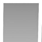 20" White Wood Mirrored Five Drawer Vanity Table And Lights