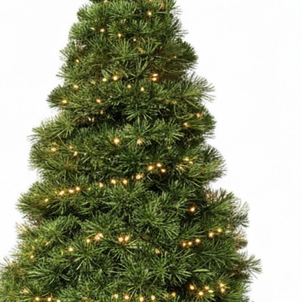 4.5' Pre Lit Full Spruce Christmas Tree