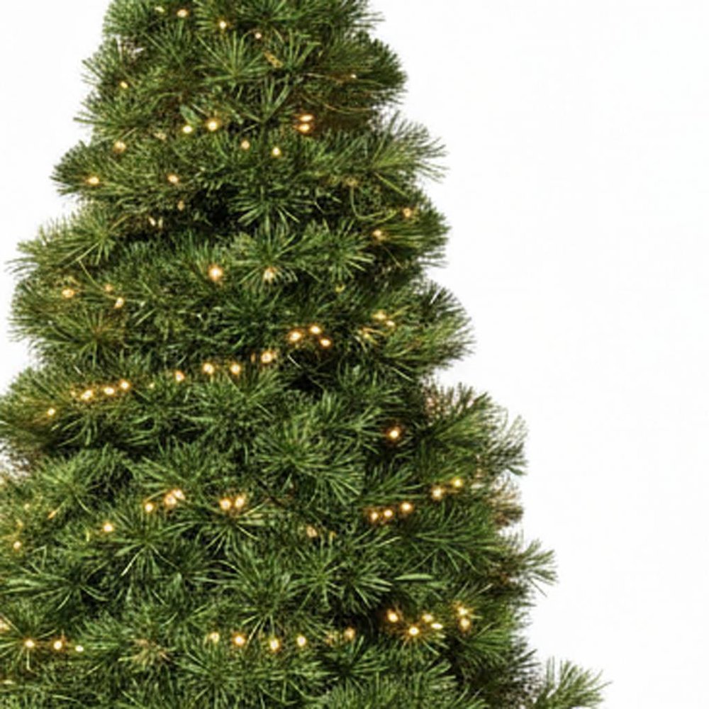 4.5' Pre Lit Full Spruce Christmas Tree