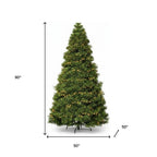4.5' Pre Lit Full Spruce Christmas Tree