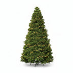4.5' Pre Lit Full Spruce Christmas Tree