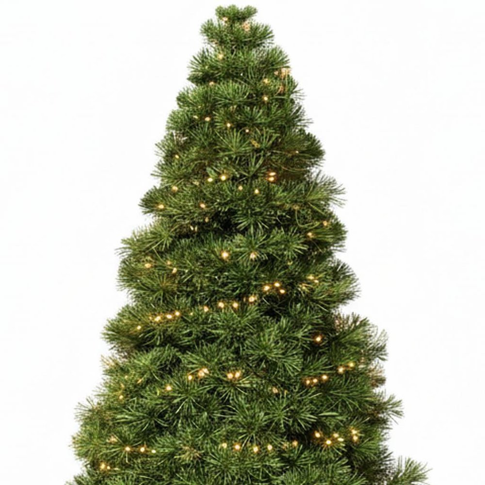 4.5' Pre Lit Full Spruce Christmas Tree