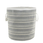 21" Blue Nesting Fabric Basket