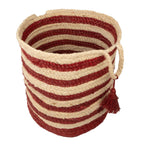17" Ivory Nesting Jute Basket
