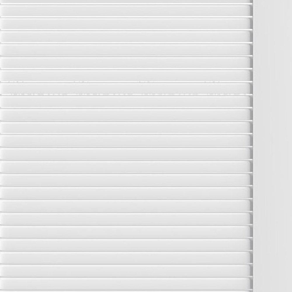 80" X 18" White Wood Slab Door