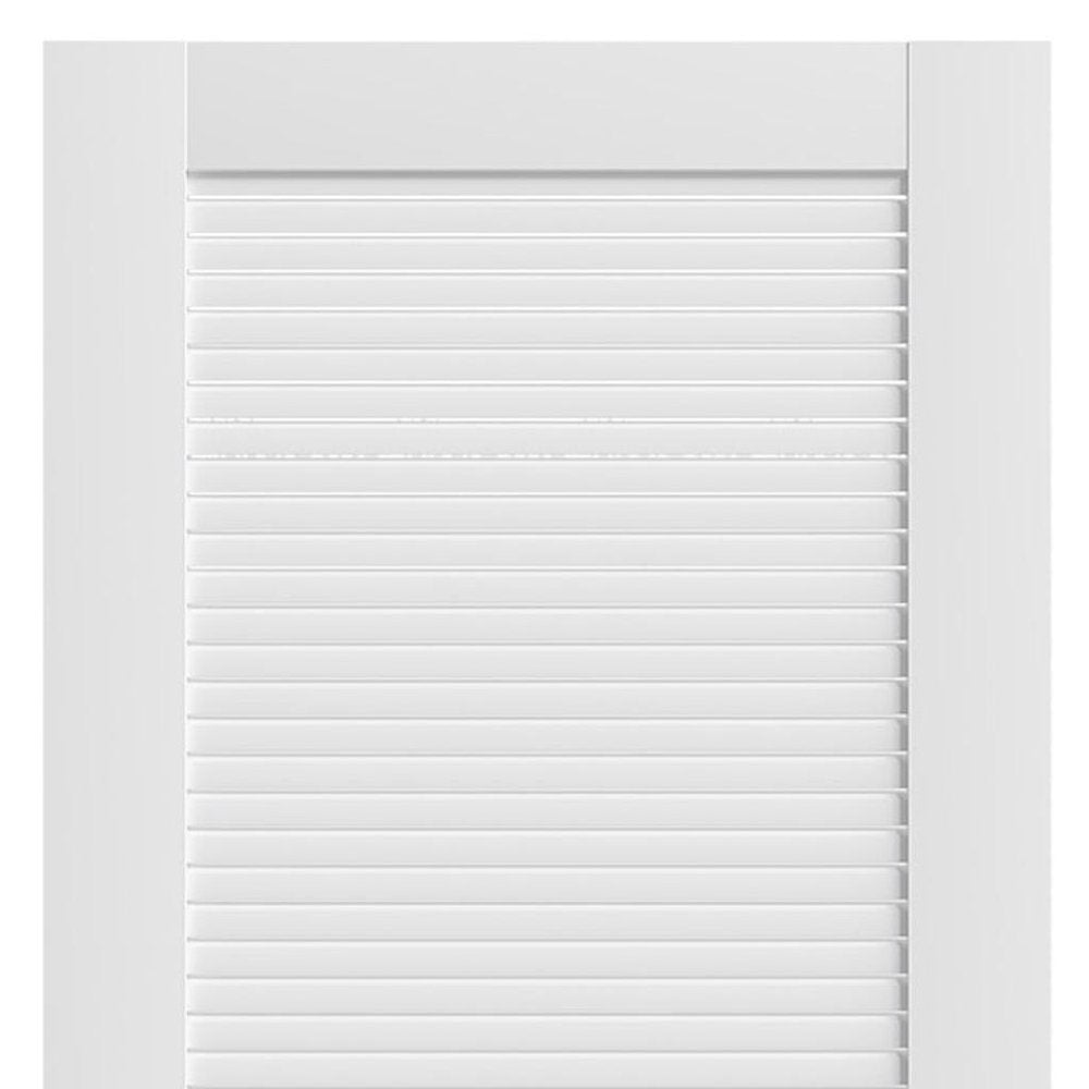 80" X 24" White Wood Slab Door